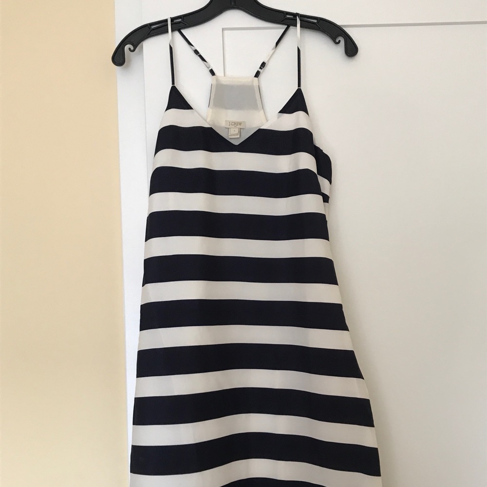 J. Crew striped nautical dress